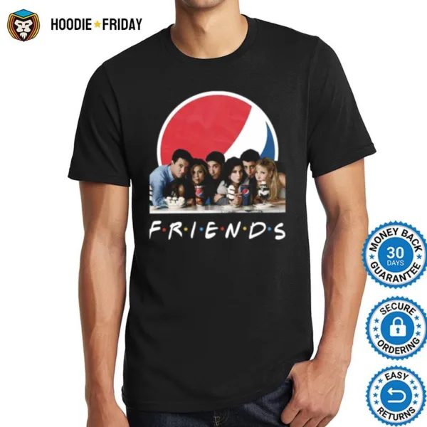 Friends Character Pepsi Shirts