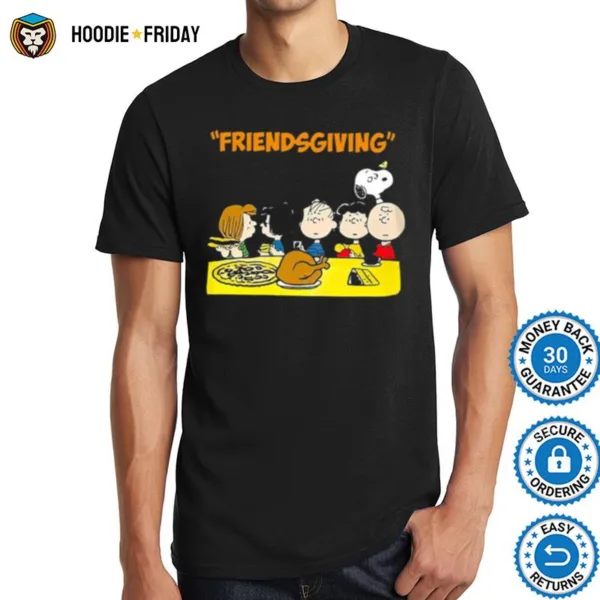 Friendsgiving Snoopy Thanksgiving Shirts