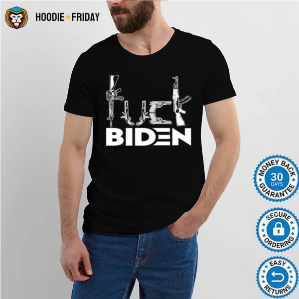 Fuck Biden Gun Shirts