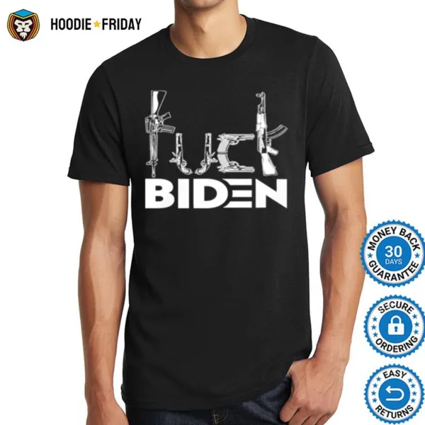 Fuck Biden Gun Shirts