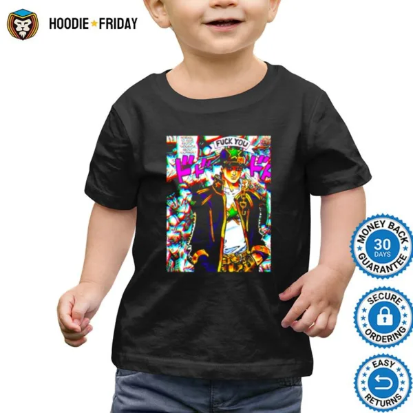 Fuck You Jojos Bizarre Adventure Jotaro Kujo Shirts