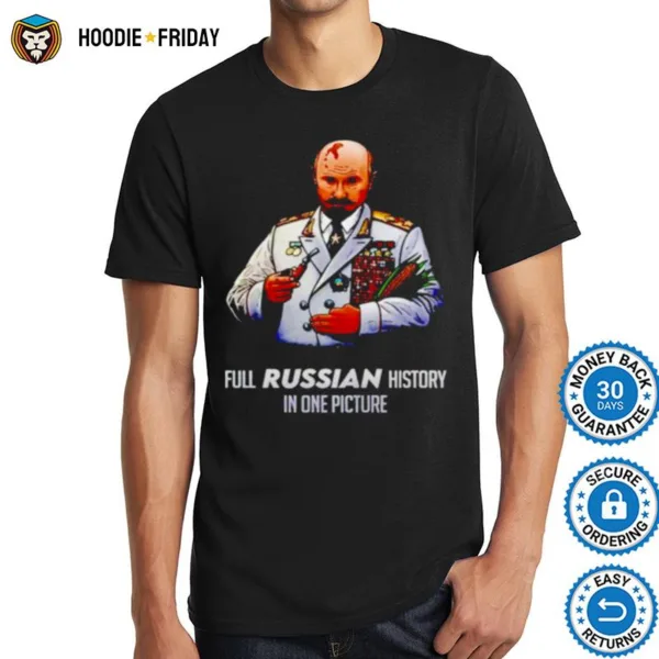 Full Russian History In One Picture Shirts