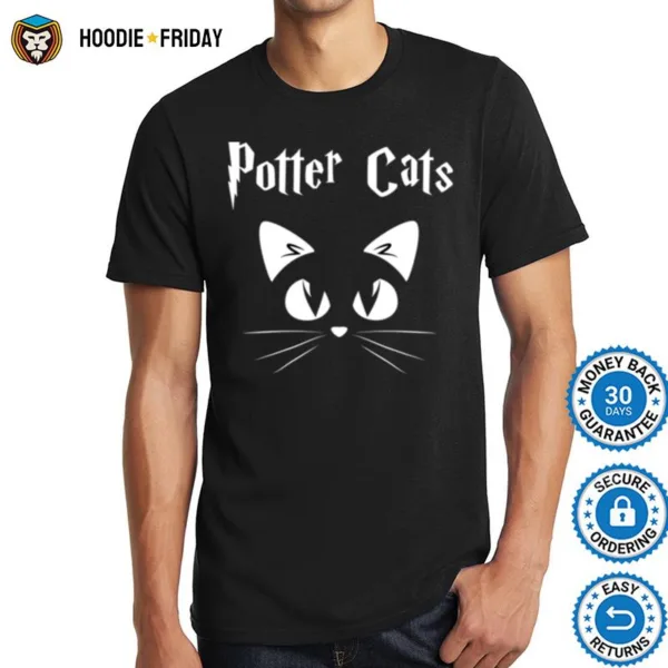 Funny Potter Cats Essential Shirts