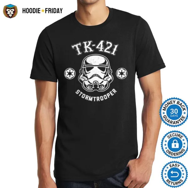 Galactic Empire Stormtrooper Tk 42 Retro Graphic Star Wars Shirts