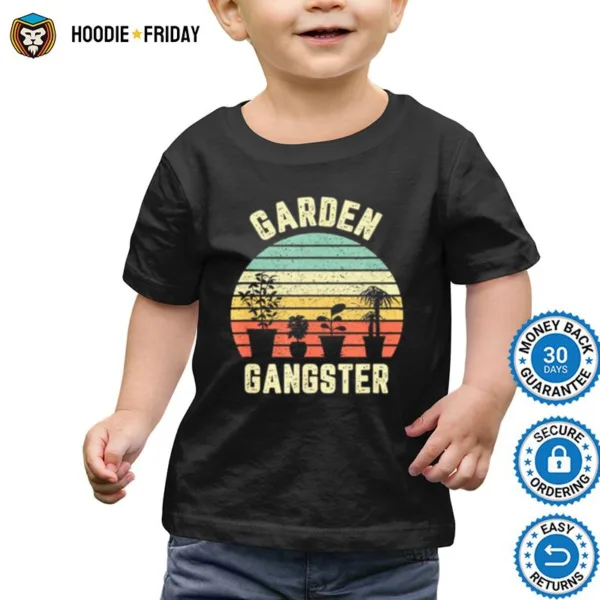 Garden Gangster Vintage Retro Shirts