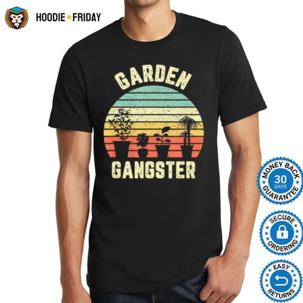 Garden Gangster Vintage Retro Shirts