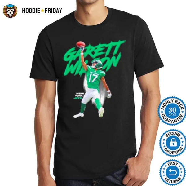 Garrett Wilson No 17 New York Jets Football Shirts