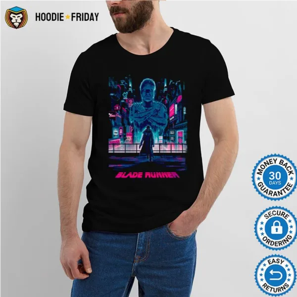 Geometric Design Blade Runner 1982 Shirts