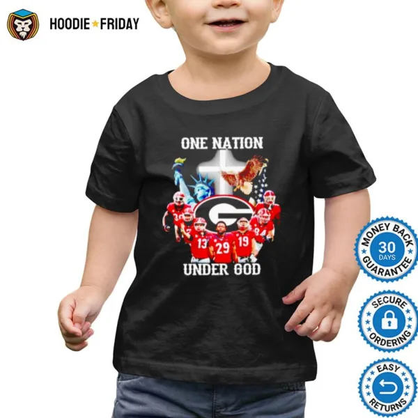 Georgia Bulldogs One Nation Under God Shirts