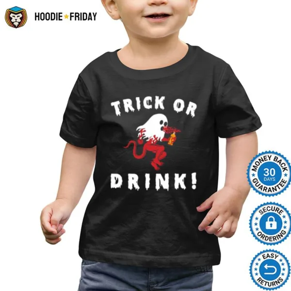 Ghost Trick Or Drink Shirts