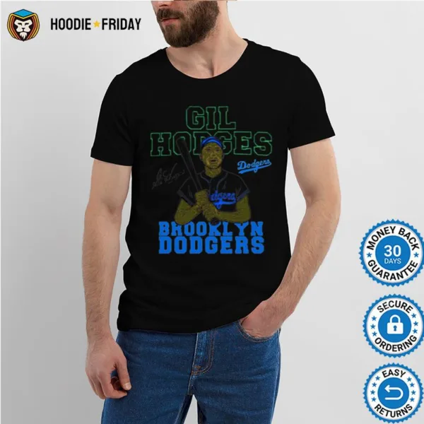 Gil Hodges Brooklyn Dodgers Shirts