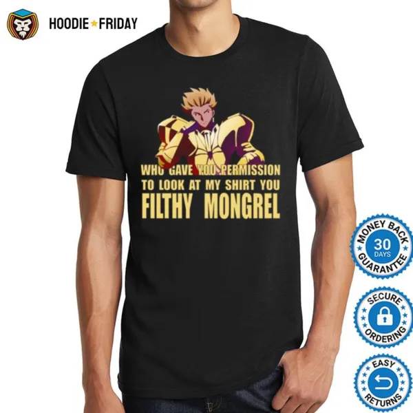 Gilgamesh Fate Zero Fate Stay Night Gilgamesh Archer Shirts