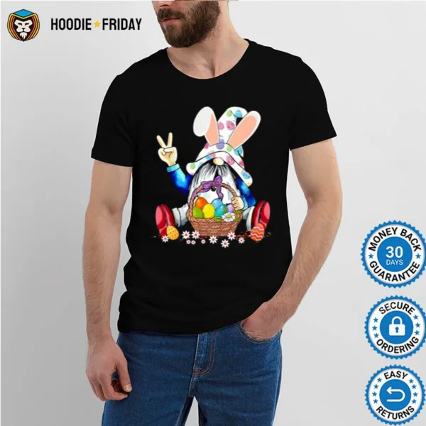 Gnome Easter Hippie Egg Hunting Gnomes Shirts