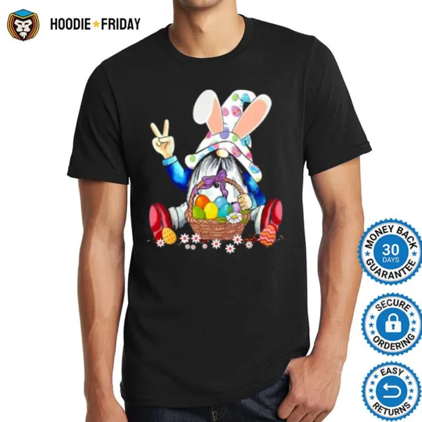 Gnome Easter Hippie Egg Hunting Gnomes Shirts