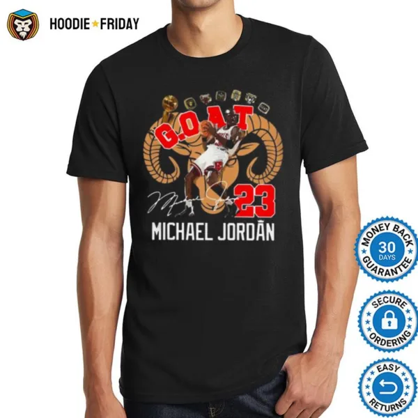 Goat 23 Michael Jordan Signature Shirts