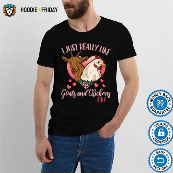 Goat Chicken Farmer Shirts