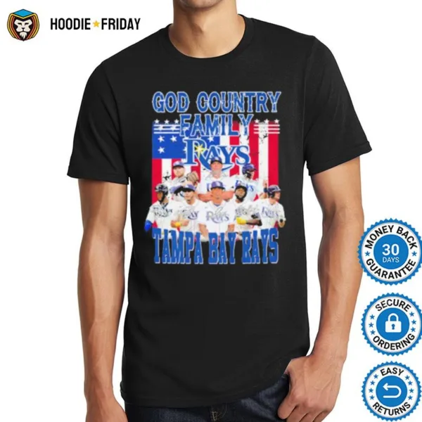 God Country Family Tampa Bay Rays Signatures Shirts