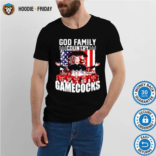 God Family Country Gamecocks Players Shirts