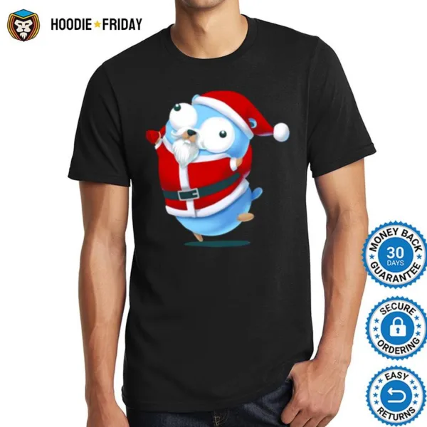 Golang Gopher Mouse Go Christmas Shirts