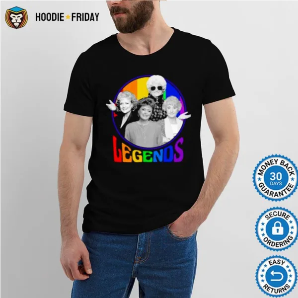 Golden Girl Rainbow Pride Legends Shirts