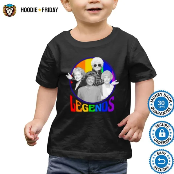 Golden Girl Rainbow Pride Legends Shirts