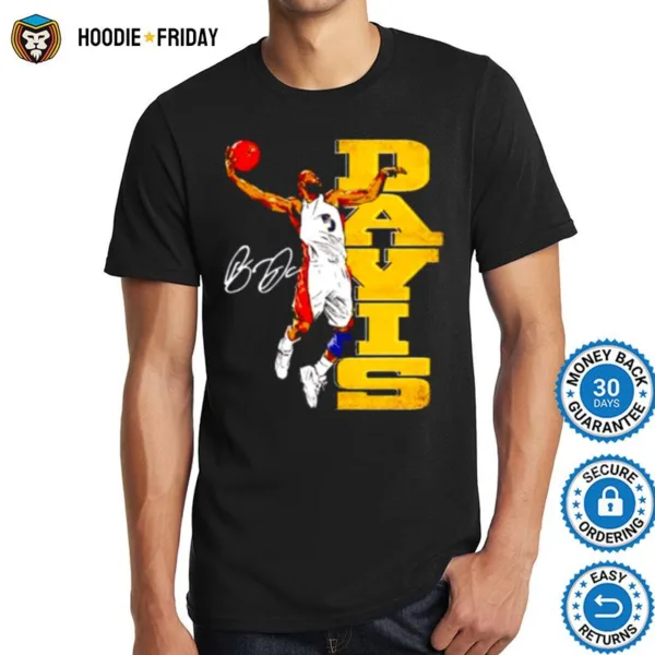 Golden State Throwbacks Baron Davis Signature Shirts