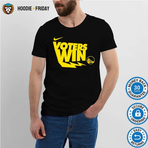 Golden State Warriors Voters Win Shirts