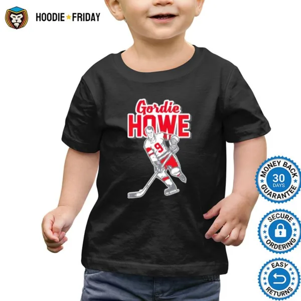 Gordie Howe Mural Hockey Shirts