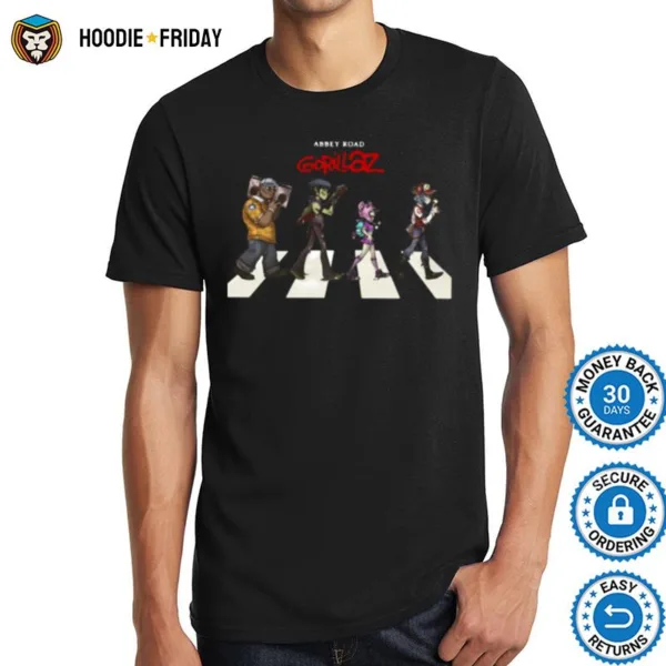 Gorillaz Abbey Road Shirts