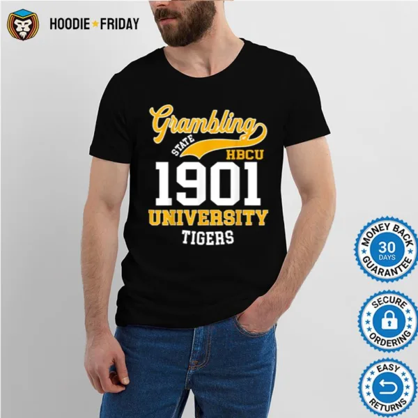 Grambling State Hbcu 1901 University Tiger My School Shirts