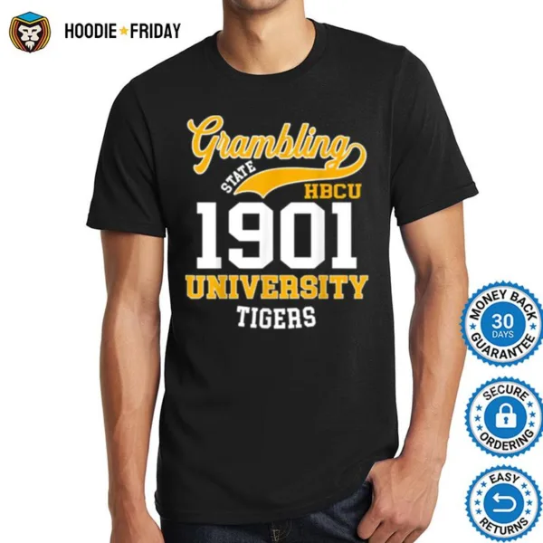 Grambling State Hbcu 1901 University Tiger My School Shirts