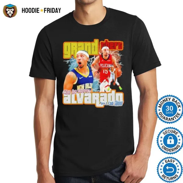 Grand Theft Alvarado Jose Alvarado Shirts