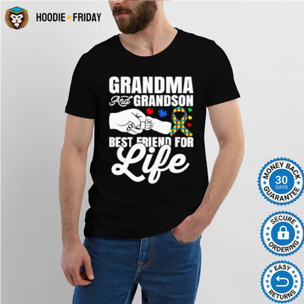 Grandma Grandson Best Friend For Life Shirts