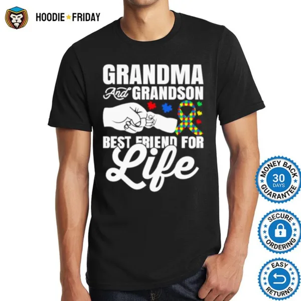 Grandma Grandson Best Friend For Life Shirts