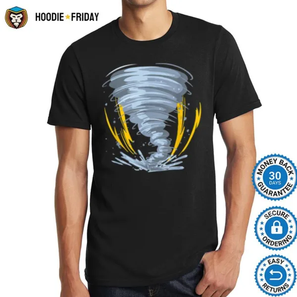 Great Tornado Storm Bolt Hurricane Shirts