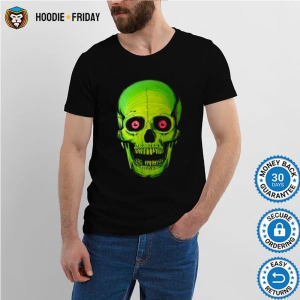 Green Halloween Skull Shirts