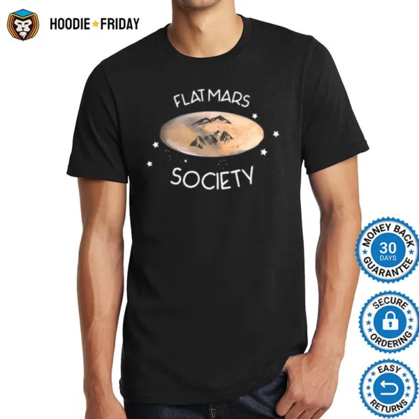 Greta Thunberg Flat Mars Society Shirts