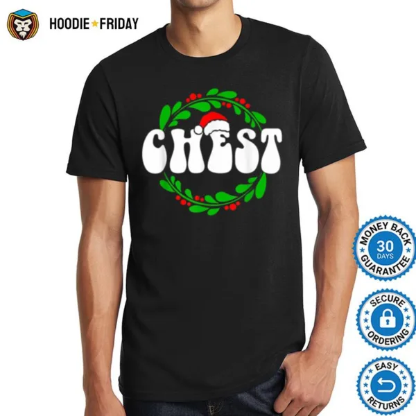 Groovy Chest Nuts Funny Christmas Couples Chestnuts Shirts