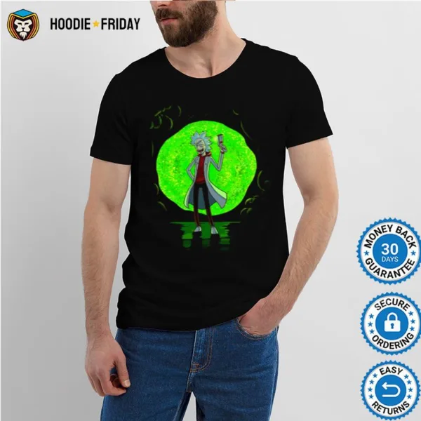 Gun Rick John Wick Rick Sanchez Shirts