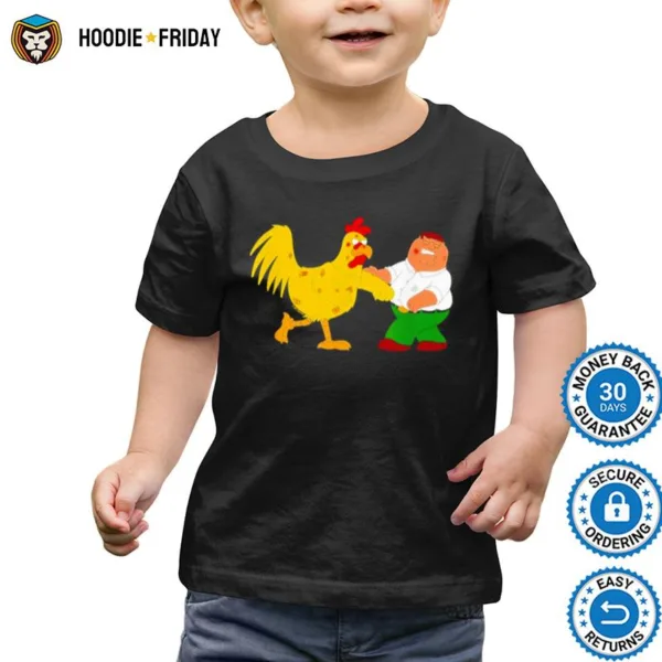 Guy Peter And Chicken Fighting Shirts