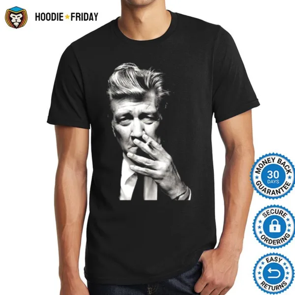 Guy Smocking David Lynch Shirts