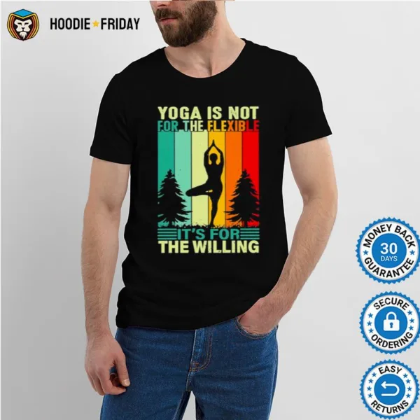 Half Moon Yoga Pose Vintage Shirts