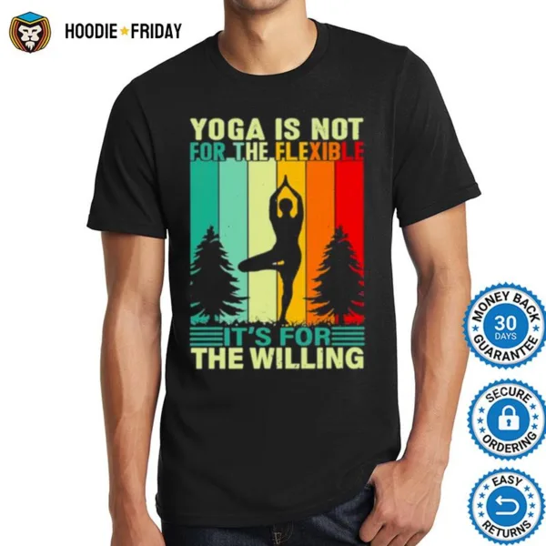 Half Moon Yoga Pose Vintage Shirts