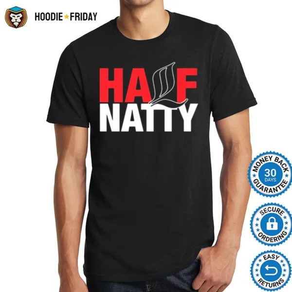 Half Natty Bodybuilder Fitness Gift Shirts