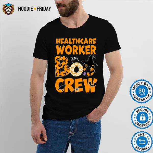 Halloween Healthcare Worker Boo Crew Shirts