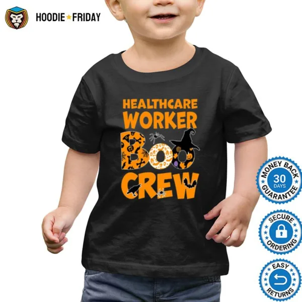 Halloween Healthcare Worker Boo Crew Shirts