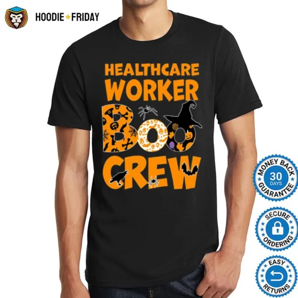 Halloween Healthcare Worker Boo Crew Shirts