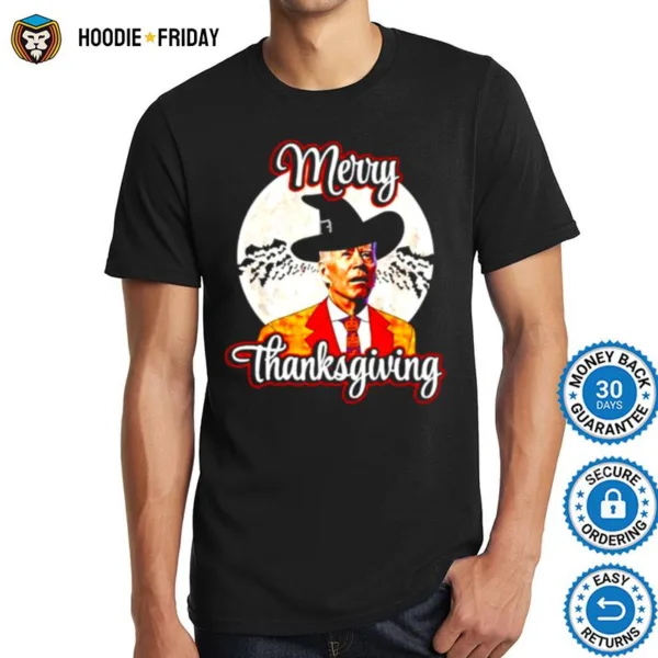 Halloween Joe Biden Merry Thanksgiving Shirts