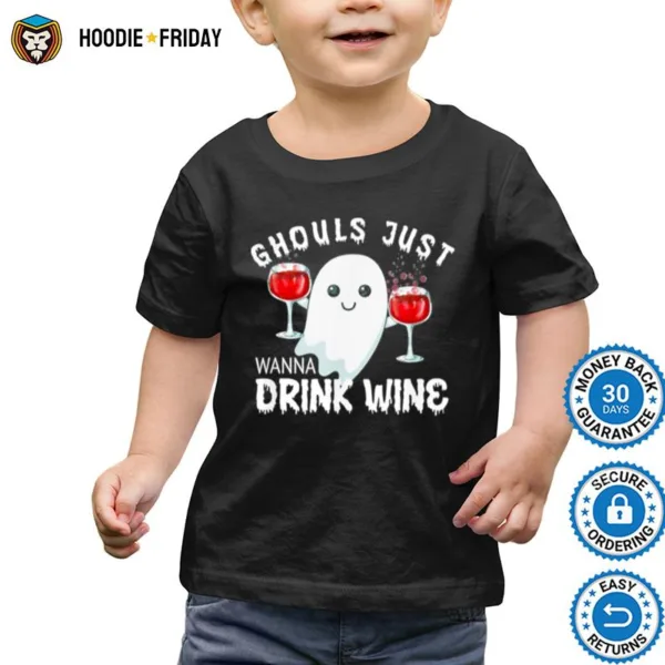 Halloween Wine Drinking Pajama Top Shirts