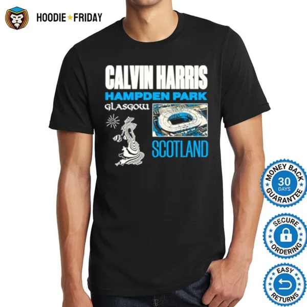 Hampden Park Scotland Calvin Harris Shirts